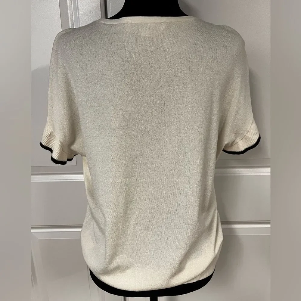 Loft Ruffle Sleeve Sweater - Picture 3 of 5